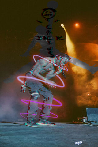 Cactus Jack in Action! 🌵🎤