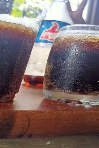 Chill Vibes with a Refreshing Sip 🥤✨
