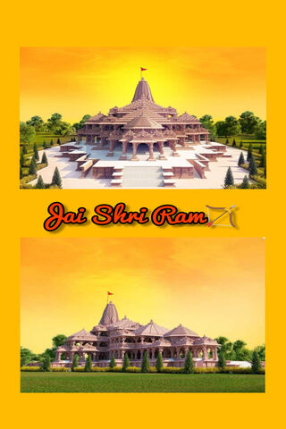 The Divine Abode: Jai Shri Ram 🕌✨