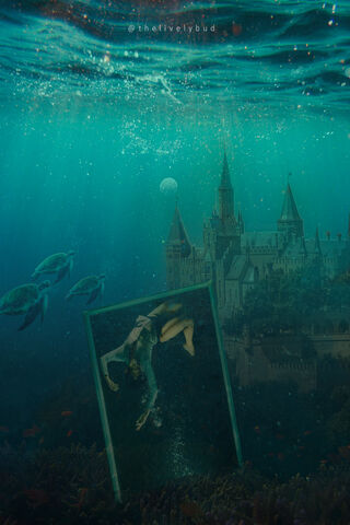 Lost in the Depths: A Surreal Escape