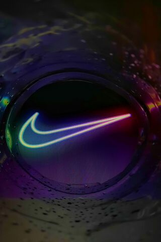 Vibrant Glow: The Neon Nike Experience 🌈✨