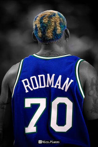 Dennis Rodman, basketball, bulls, HD phone wallpaper