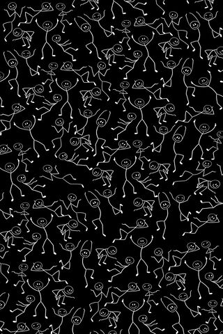 Dancing in the Dark: The AMOLED Stickmen Party! 🎉