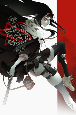 Crimson Shadows: The Enigmatic Warrior