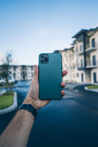 Sleek and Stylish: The iPhone 11 Pro in Action 📱✨
