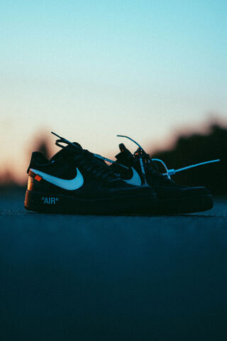 Sleek Style: Off-White Air Force Vibes 🌌👟