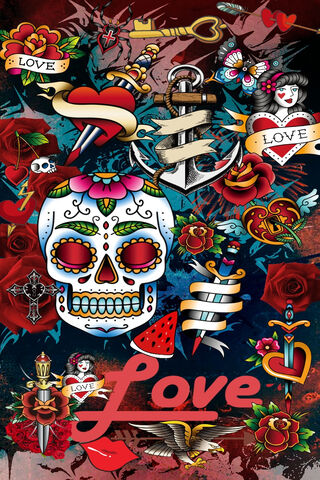 Tides of Love: A Tattooed Tribute