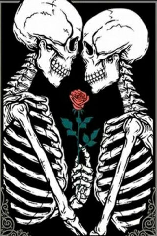 Eternal Love in the Shadows 🌹💀