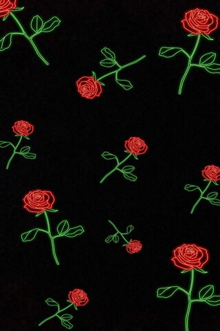 Blooming Night: A Floral Fantasy 🌹✨