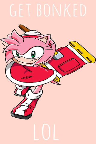 Amy Rose's Playful Bonk Adventure! 🎉