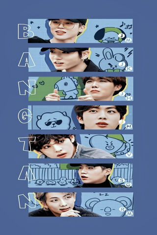 Bangtan Vibes: A Colorf..