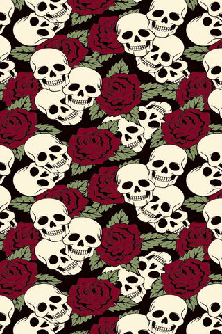 Eternal Love: Skulls and Roses