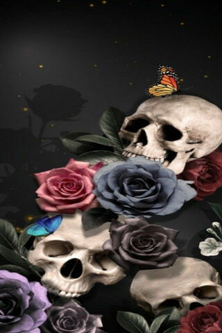 Ethereal Elegance: The Dark Beauty of Hybrid Tea Roses 🌹💀