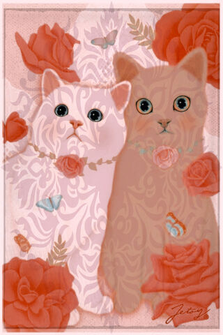 Adorable Kittens Among Roses 🌹🐾