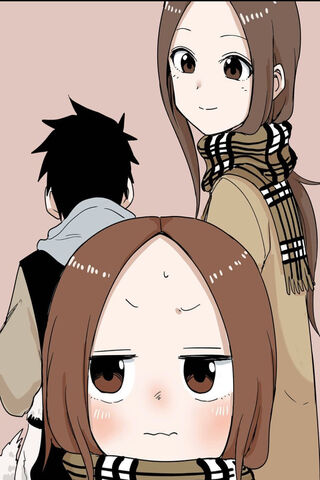 Takagi's Playful Charm: A Moment of Mischief! 🎀