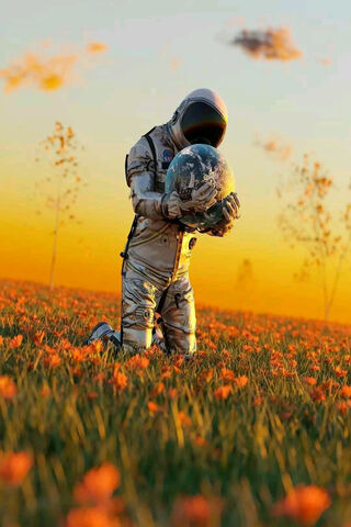 Cosmic Love: Embracing Earth