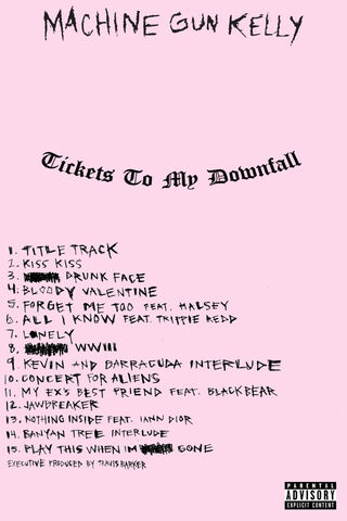 🎶 Unpacking Tickets To My Downfall by MGK 🎤