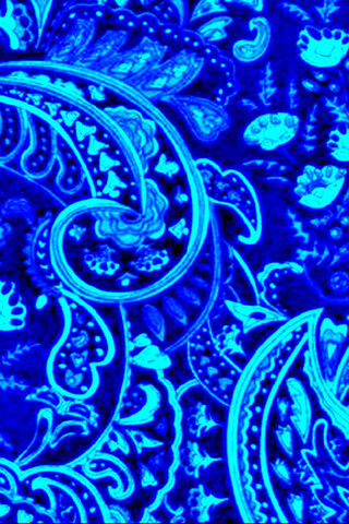 Mystical Waves of Paisley Blue 🌊💙