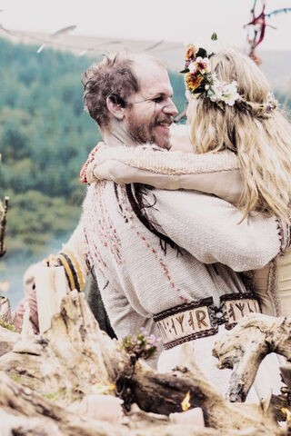 Love Amidst the Saga: A Viking Celebration 🛡️❤️