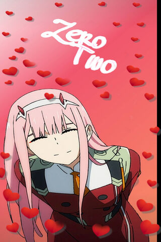 Zero Two: The Heart of Darling in the Franxx 💖