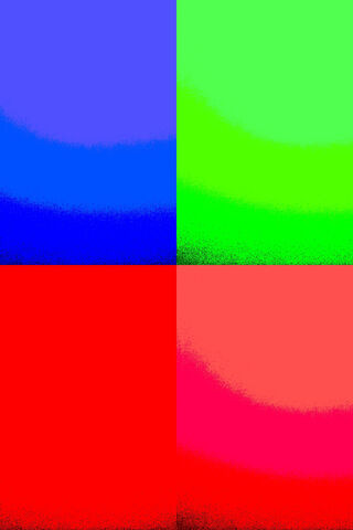 Vibrant Harmony: The Colorful Dance of Blue, Green, and Red 🌈