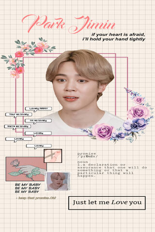 Heartfelt Promises: BTS Jimin's Love Message 💖