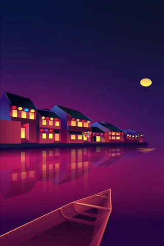 Brillantes: A Night of Colorful Reflections 🌌🏡