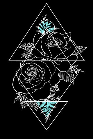 Elegant Deco Roses: A Floral Fusion 🌹✨