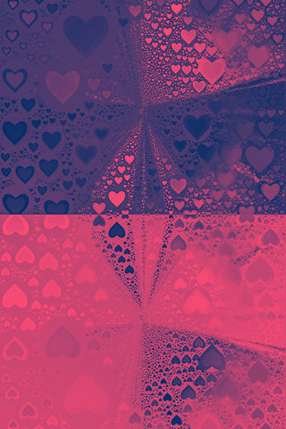 Love in Shades: Duotone Heart Vibes 💖💗