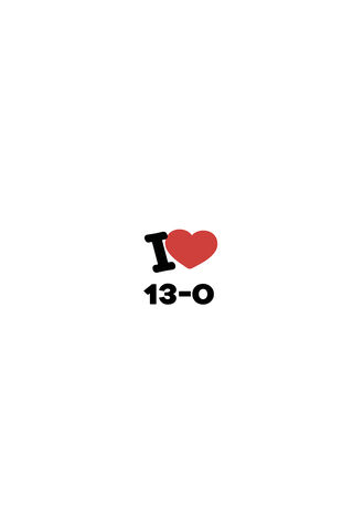 I Love 13-0