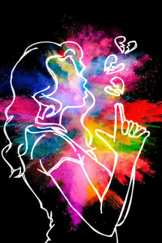 Whispers of Colorful Heartbreak 💔🌈