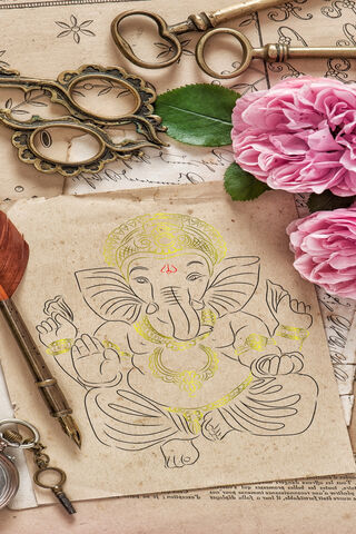 Artistic Reverence: Load Ganesh Unveiled 🎨✨