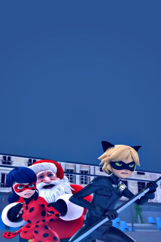 Miraculous Heroes Unite for a Holiday Adventure! 🎄✨