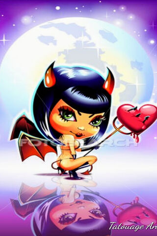 Charming Mischief: Miss Devil Unleashed! 😈❤️