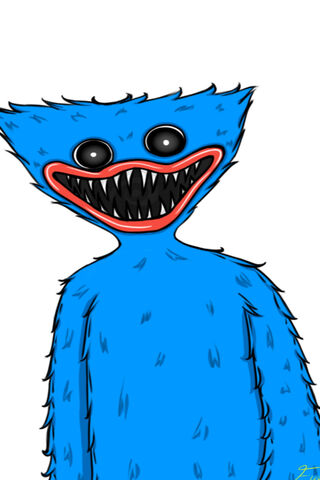 Meet Huggy Wuggy: The Cuddly Nightmare! 😱💙