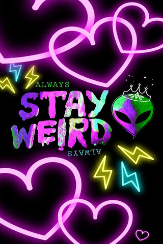 Stay weird cute for phone HD wallpapers  Pxfuel