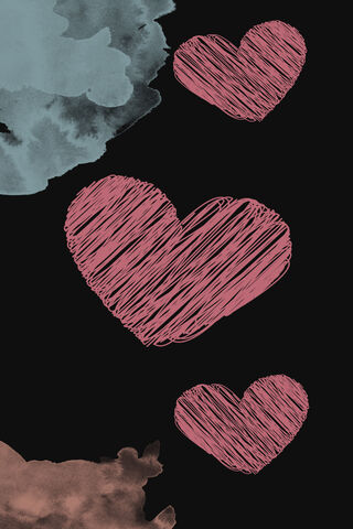 Whimsical Love: Sweet Hearts in Harmony 💖