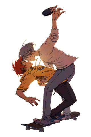 Sk8: A Moment on Wheels 🛹❤️