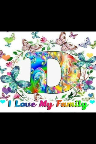 Colorful Love for Family 💖🦋