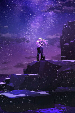 Celestial Embrace: A Love Beyond the Stars 🌌💖