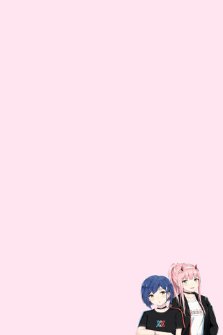 Dynamic Duo: Zero Two & Ichigo Unite! 🌟