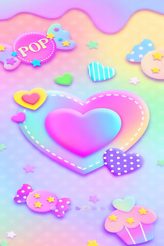 Sweet Whimsy: A Candy Heart Dream 🍬💖