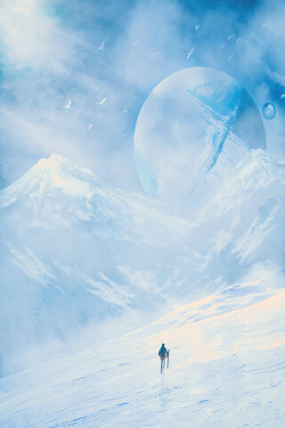 Journey to the Frozen Expanse ❄️🌌