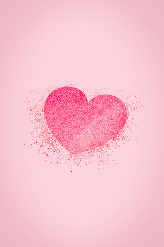 Sparkling Love: A Heart..