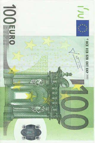The Green Gem: A Glimpse of the 100 Euro Note 💶✨