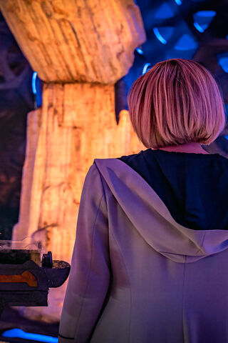 The Time Traveler's Reflection: A Glimpse of the Thirteenth Doctor
