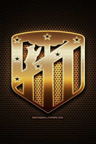 The Golden Crest of Atlético De Madrid 🏆✨