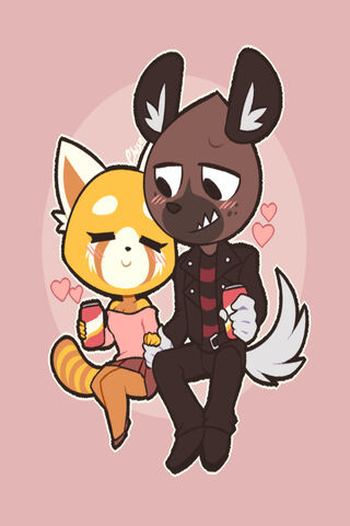 Love Brewed at Aggretsuko Cafe! ☕❤️