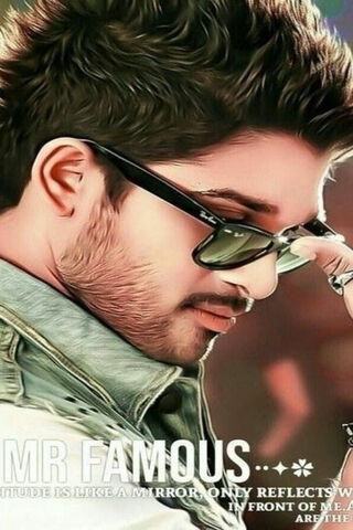 Mr. Famous: The Charismatic Allu Arjun 🌟