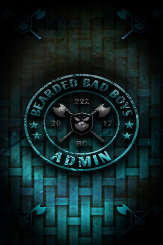 Bearded Bad Boys Admin Badge